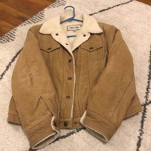Corduroy Sherpa jacket